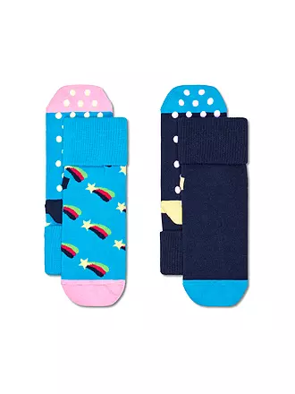 HAPPY SOCKS | Baby Socken SHOOTING STAR 2er Pkg Turquoise | 